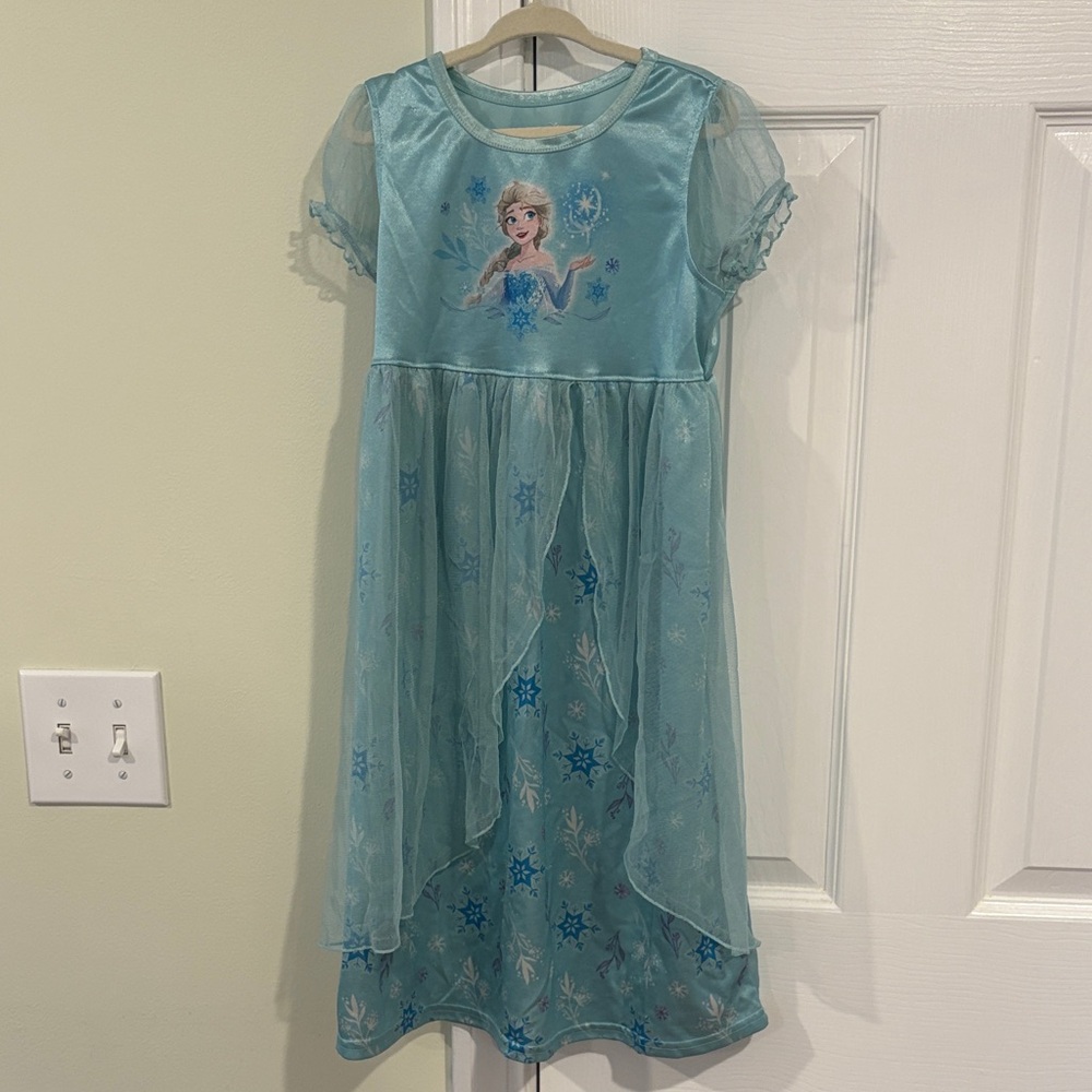 Disney Frozen Sparkling Blue Elsa Dress